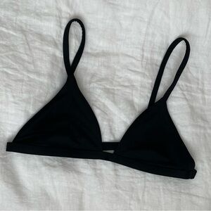 Midori Black Bikini Top